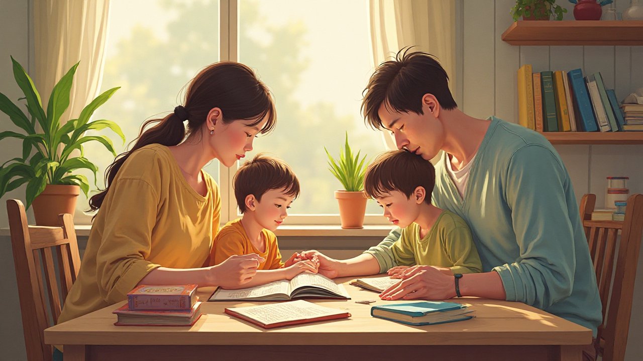 Семейные языковые вечера с карточками: как легко учить английский детям вместе